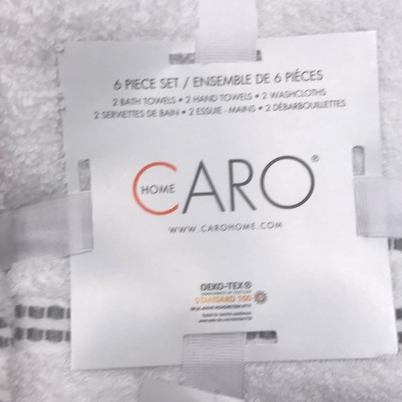 Caro 6piece Towel Set - Picture 4 of 4